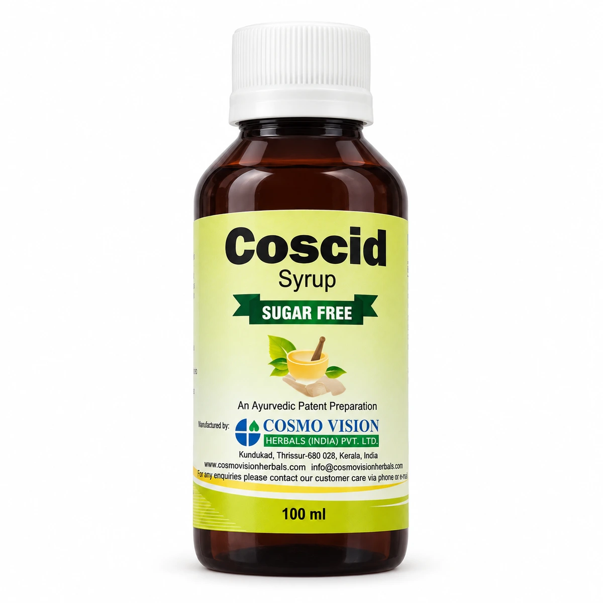 Coscid Syrup (Sugar Free)